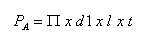 axial characteristics formula silent block