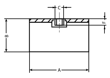 image cylindrical antivibration single female